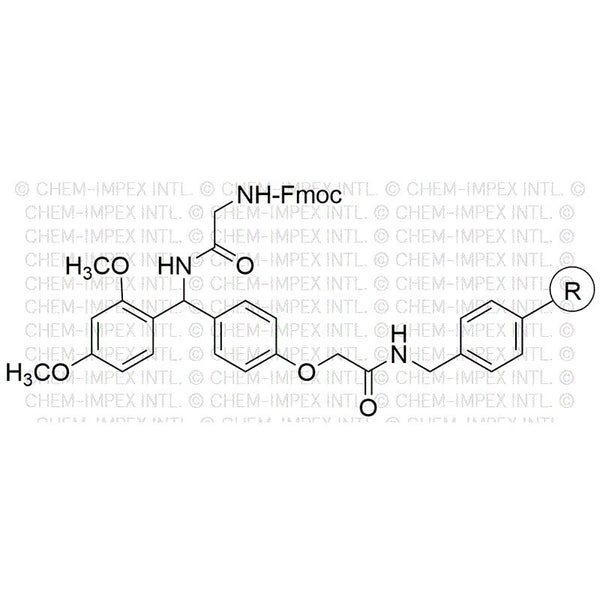 Fmoc-glycine Rink amide AM resin|12488