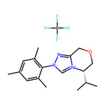 (5S)-5,6-Dihydro-5-(1-methylethyl)-2-(2,4,6-trimethylphenyl)-8H-1,2,4-triazolo[3,4-c][1,4]oxazinium tetrafluoroborate|CS-0087941|1631733-83-9