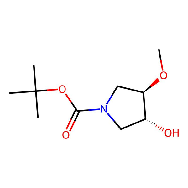 rel-(3R,4R)-3-Hydroxy-4-methoxypyrrolidine-1-carboxylic acid tert-butyl ester|CS-B1221|148214-86-2