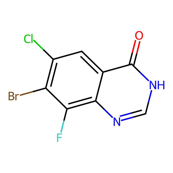 7-Bromo-6-chloro-8-fluoroquinazolin-4-ol|CS-0050067|1698027-18-7