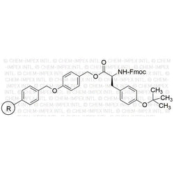 Fmoc-O-tert-butyl-L-tyrosine 4-alkoxybenzyl alcohol resin|01915