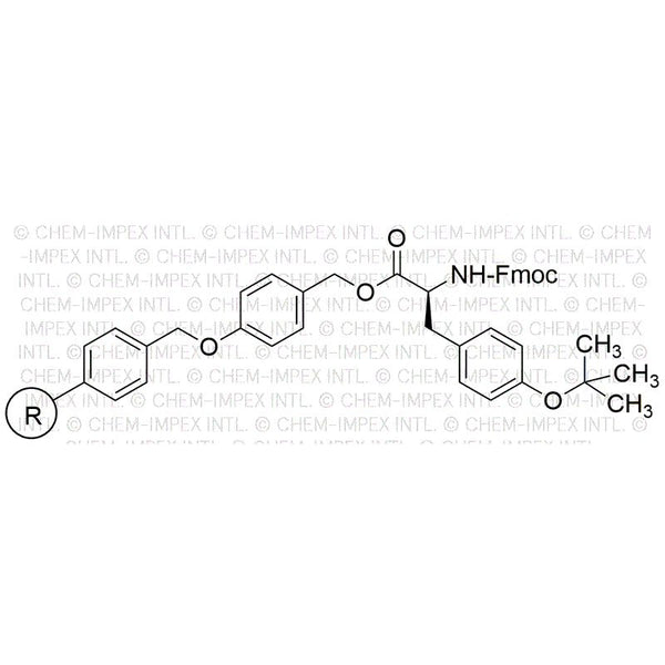 Fmoc-O-tert-butyl-L-tyrosine 4-alkoxybenzyl alcohol resin|01915