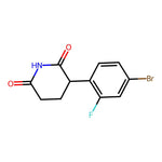 3-(4-Bromo-2-fluorophenyl)piperidine-2,6-dione|CS-0998218|2924092-66-8