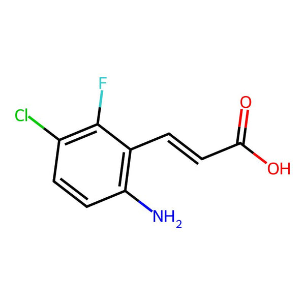 (E)-3-(6-Amino-3-chloro-2-fluorophenyl)acrylic acid|CS-0109586|1094106-62-3
