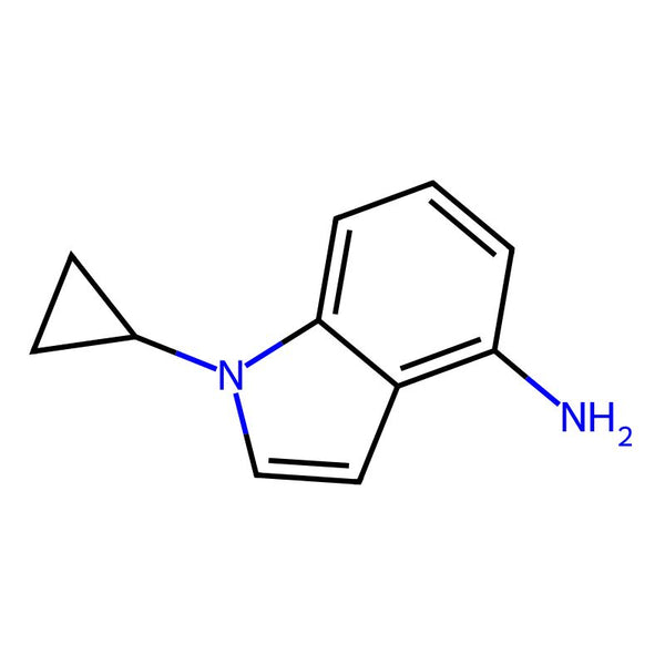 1-Cyclopropyl-1H-indol-4-ylamine, 95%|07-0478|1429042-05-6
