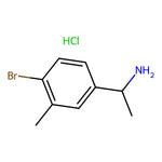 1-(4-Bromo-3-methylphenyl)ethanamine hydrochloride|CS-0636874|117520-24-8