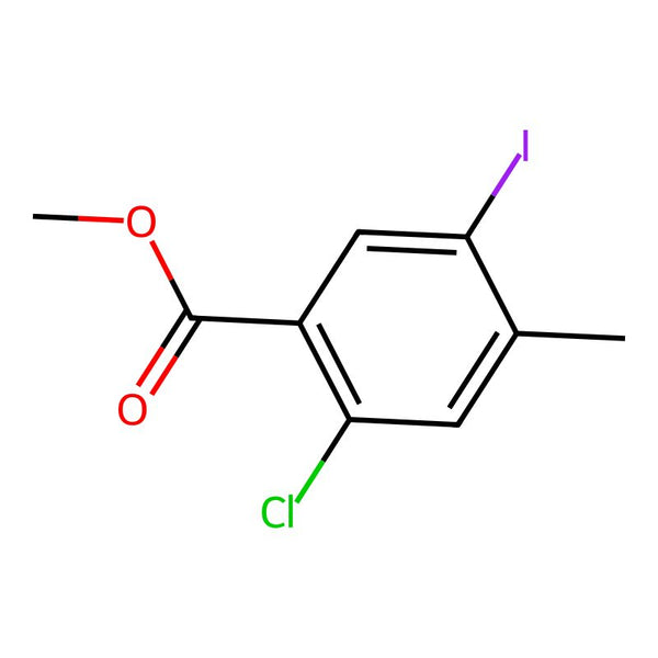 2-CHloro-5-iodo-4-methyl-benzoic acid methyl ester|CS-0163294|1699509-67-5