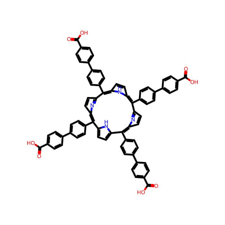 4',4''',4''''',4'''''''-(21H,23H-Porphine-5,10,15,20-tetrayl)tetrakis[[1,1'-biphenyl]-4-carboxylic acid], 97%|2332251|609365-68-6
