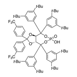 (3aR,8aR)-4,4,8,8-Tetrakis(3,5-di-tert-butylphenyl)-6-hydroxy-2,2-bis(4-(trifluoromethyl)phenyl)tetrahydro-6-oxide-[1,3]dioxolo[4,5-e][1,3,2]dioxaphosphepine, 98%|15-8634