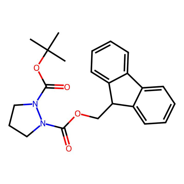 1-((9H-Fluoren-9-yl)methyl) 2-tert-butyl pyrazolidine-1,2-dicarboxylate|CS-0436338|222854-34-4
