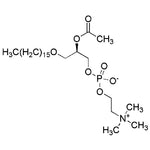 1-O-Hexadecyl-2-O-acetyl-sn-glycero-3-phosphocholine|10553|65154-06-5