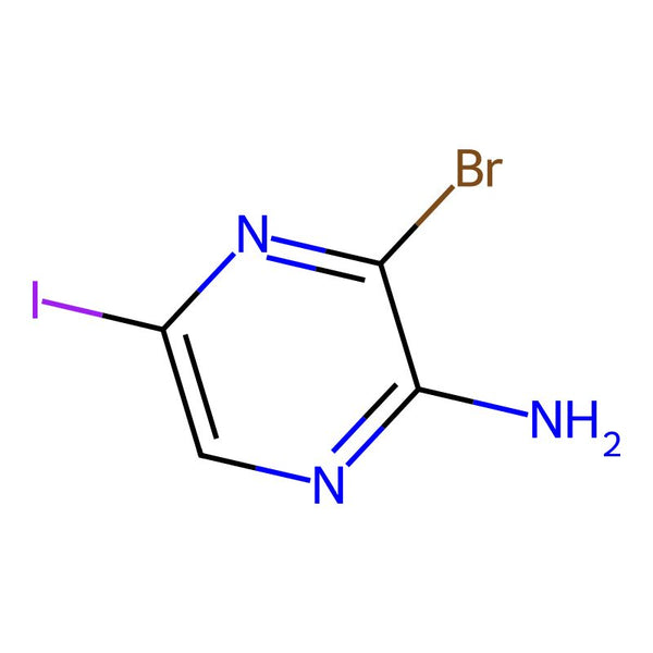 3-Bromo-5-iodopyrazin-2-amine|CS-0105317|1449112-32-6
