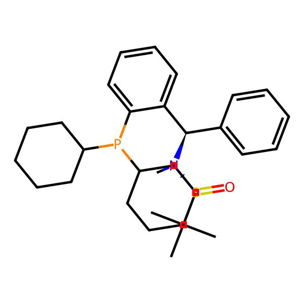 [S(R)]-N-[(R)-[2-(Dicyclohexylphosphino)phenyl]phenylmethyl]-N,2-dimethyl-2-propanesulfinamide|CS-0147376|2565792-19-8