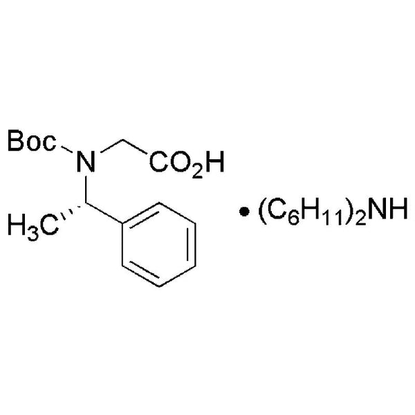 (S)-Boc-N-(1-phenylethyl)-glycine dicyclohexylammonium salt|29599