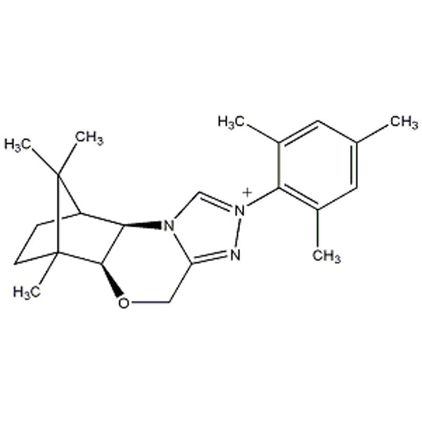 (5aS,6R,9S,9aR)-5a,6,7,8,9,9a-Hexahydro-6,11,11-trimethyl-2-(2,4,6-trimethylphenyl)-6,9-methano-4H-[1,2,4]triazolo[3,4-c][1,4]benzoxazinium tetrafluoroborate|07-0975|1037287-79-8