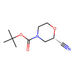tert-Butyl (S)-2-cyanomorpholine-4-carboxylate|CS-0079195|1257856-31-7