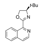 1-[(4R)-4-tert-Butyl-4,5-dihydro-2-oxazolyl]isoquinoline, 98%, (99% ee)|07-1055|1402851-53-9