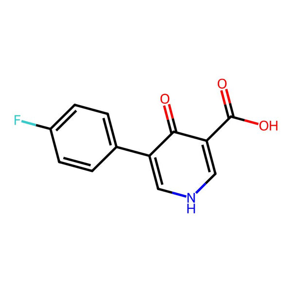 5-(4-Fluorophenyl)-4-oxo-1,4-dihydropyridine-3-carboxylic acid|CS-0163004|1052114-81-4