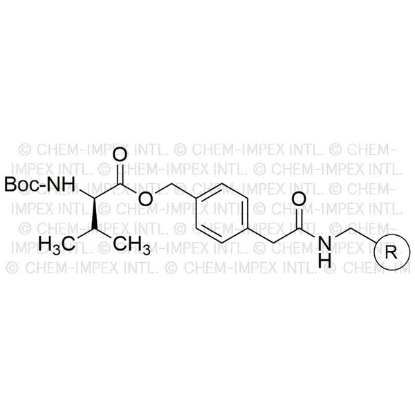 Boc-D-valine 4-oxymethylphenylacetamidomethyl resin|02517