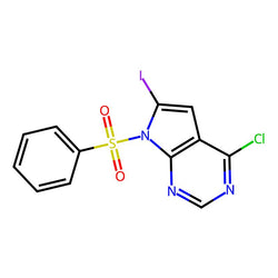 7-(Benzenesulfonyl)-4-chloro-6-iodo-7H-pyrrolo[2,3-d]pyrimidine|CS-0050137|876343-09-8