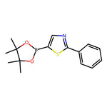 2-Phenyl-5-(4,4,5,5-tetramethyl-1,3,2-dioxaborolan-2-yl)thiazole|CS-0176737|1225053-32-6