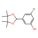 3-Bromo-5-(4,4,5,5-tetramethyl-1,3,2-dioxaborolan-2-yl)phenol|CS-0174348|1218789-50-4