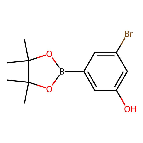 3-Bromo-5-(4,4,5,5-tetramethyl-1,3,2-dioxaborolan-2-yl)phenol|CS-0174348|1218789-50-4