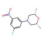 (2R,6S)-4-(3-Fluoro-5-nitrophenyl)-2,6-dimethylmorpholine|CS-0628816|1955474-28-8