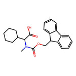 (S)-2-((((9H-Fluoren-9-yl)methoxy)carbonyl)(methyl)amino)-2-cyclohexylacetic acid|CS-0058684|925240-97-7