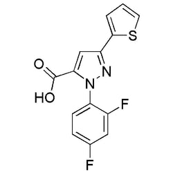 1-(2,4-Difluorophenyl)-3-(thiophen-2-yl)-1H-pyrazole-5-carboxylic acid|25831|618382-86-8