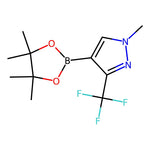 1-Methyl-4-(tetramethyl-1,3,2-dioxaborolan-2-yl)-3-(trifluoromethyl)-1H-pyrazole|CS-0052442|1218790-53-4