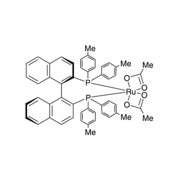Diacetato[(R)-(+)-2,2'-bis(di-p-tolylphosphino)-1,1'-binaphthyl]ruthenium(II) Ru(OAc)2[(R)-tolbinap]|44-0162|116128-29-1