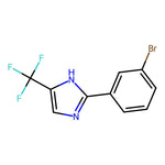 2-(3-Bromophenyl)-4-(trifluoromethyl)-1H-imidazole, 95%|07-0561|33469-06-6