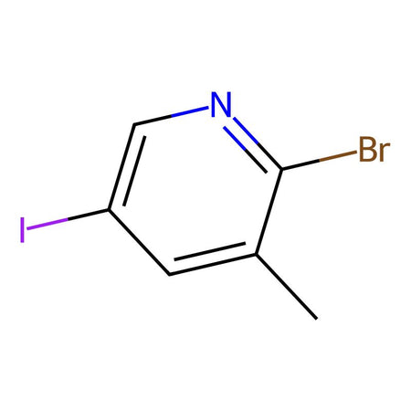 2-Bromo-5-iodo-3-methylpyridine, 97%|1002700|65550-78-9