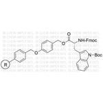 Na-Fmoc-Nin-Boc-D-tryptophan 4-alkoxybenzyl alcohol resin|05334