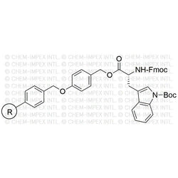 Na-Fmoc-Nin-Boc-D-tryptophan 4-alkoxybenzyl alcohol resin|05334