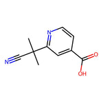 2-(2-Cyanopropan-2-yl)isonicotinic acid|CS-0513689|872091-92-4