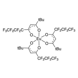 Tris(6,6,7,7,8,8,8-heptafluoro-2,2-dimethyl-3,5-octanedionate)europium(III) hydrate (99.9%-Eu) (REO) [Eu(FOD)3]|93-6326|17631-68-4