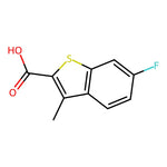 6-Fluoro-3-methyl-1-benzothiophene-2-carboxylic acid|CS-0261927|863119-55-5