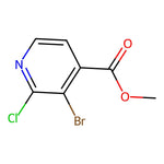 Methyl 3-bromo-2-chloropyridine-4-carboxylate|CS-0193757|1214385-62-2