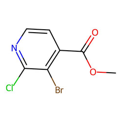 Methyl 3-bromo-2-chloropyridine-4-carboxylate|CS-0193757|1214385-62-2