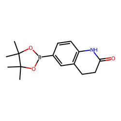 6-(4,4,5,5-Tetramethyl-1,3,2-dioxaborolan-2-yl)-3,4-dihydroquinolin-2(1H)-one|C1762148|400620-72-6