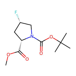 N-Boc-cis-4-Fluoro-L-proline methyl ester, 97%|1010994|203866-16-4