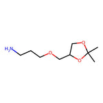 3-((2,2-Dimethyl-1,3-dioxolan-4-yl)methoxy)propan-1-amine|CS-0144030|131606-42-3