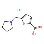 5-(Pyrrolidin-1-ylmethyl)furan-2-carboxylic acid hydrochloride|CS-0650583|1216778-27-6
