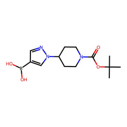 1-(1-BOC-Piperidino)pyrazole-4-boronic acid, 98%|1163213|1190875-39-8