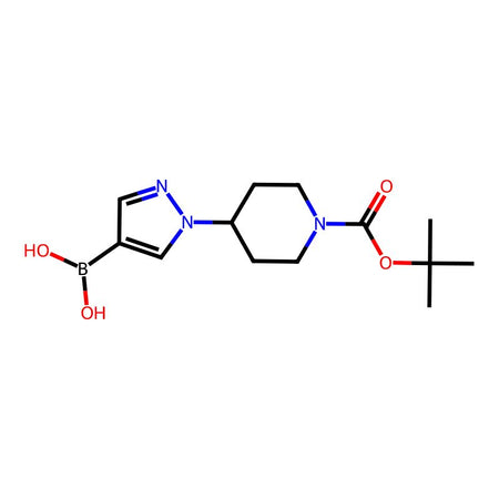 1-(1-BOC-Piperidino)pyrazole-4-boronic acid, 98%|1163213|1190875-39-8