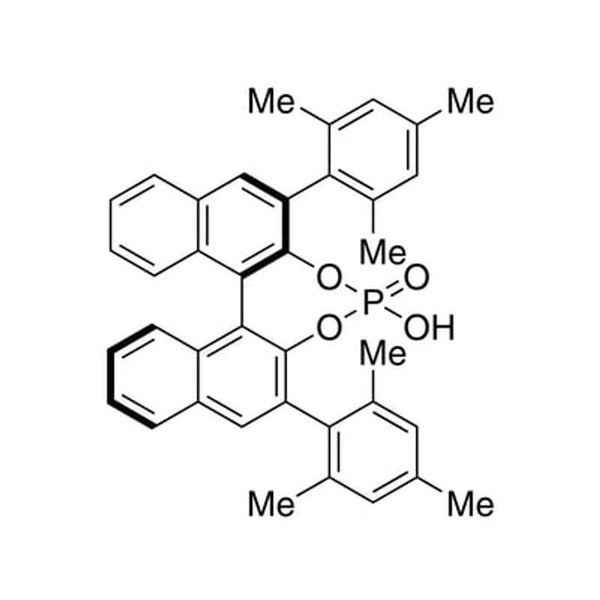 (11bR)-4-Hydroxy-2,6-bis(2,4,6-trimethylphenyl)-4-oxide-dinaphtho[2,1-d:1',2'-f][1,3,2]dioxaphosphepin, 98%, (99% ee)|15-3712|695162-87-9
