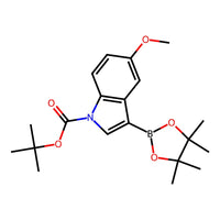 Tert-butyl 5-methoxy-3-(4,4,5,5-tetramethyl-1,3,2-dioxaborolan-2-yl)-1H-indole-1-carboxylate|CS-0173856|1256359-99-5
