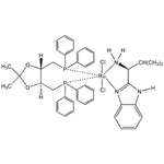 Dichloro[(4S,5S)-(+)-4,5-bis(diphenylphosphinomethyl)-2,2-dimethyl-1,3-dioxolane][(S)-(-)-2-(i-propyl)methanamine)-1H-benzimidazole]ruthenium(II), min. 95%|44-0965|1443051-97-5